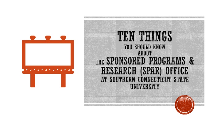 ten things you should know about the sponsored