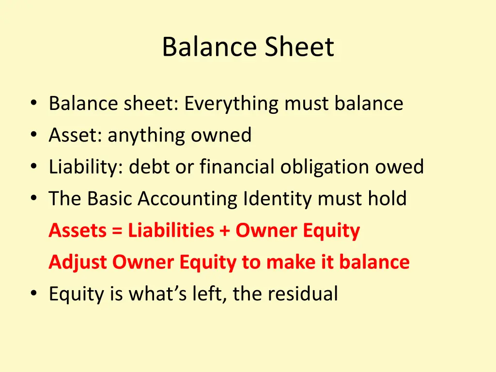 balance sheet 1