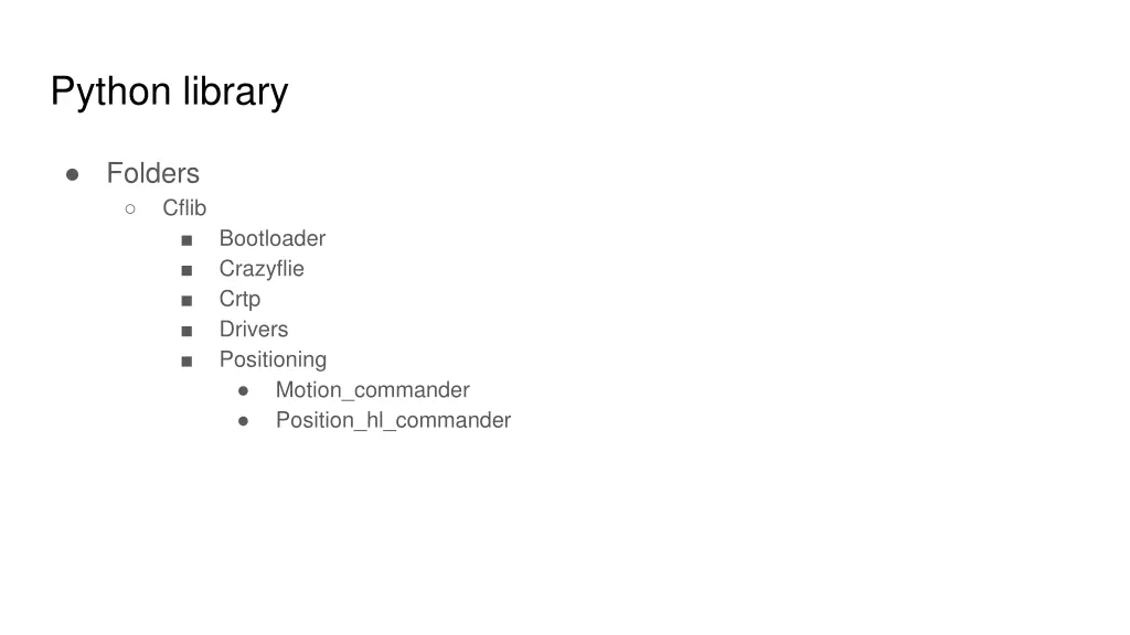 python library