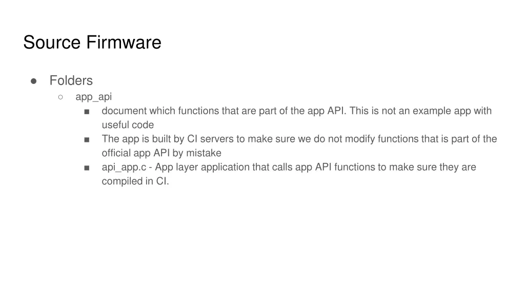 source firmware