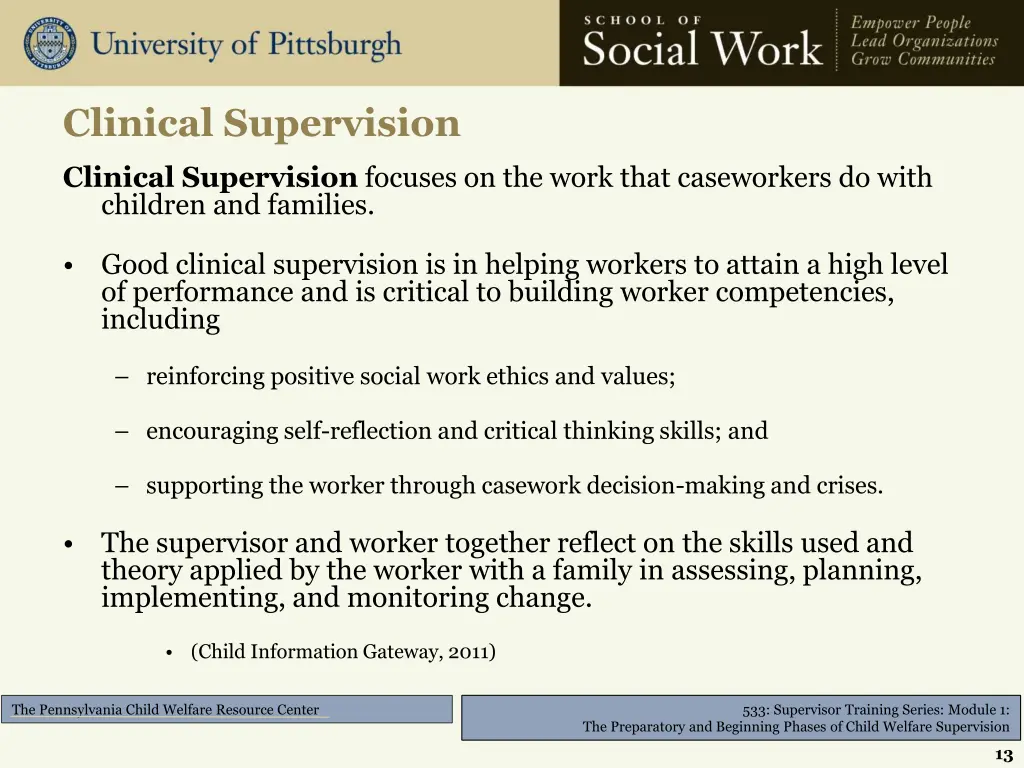 clinical supervision