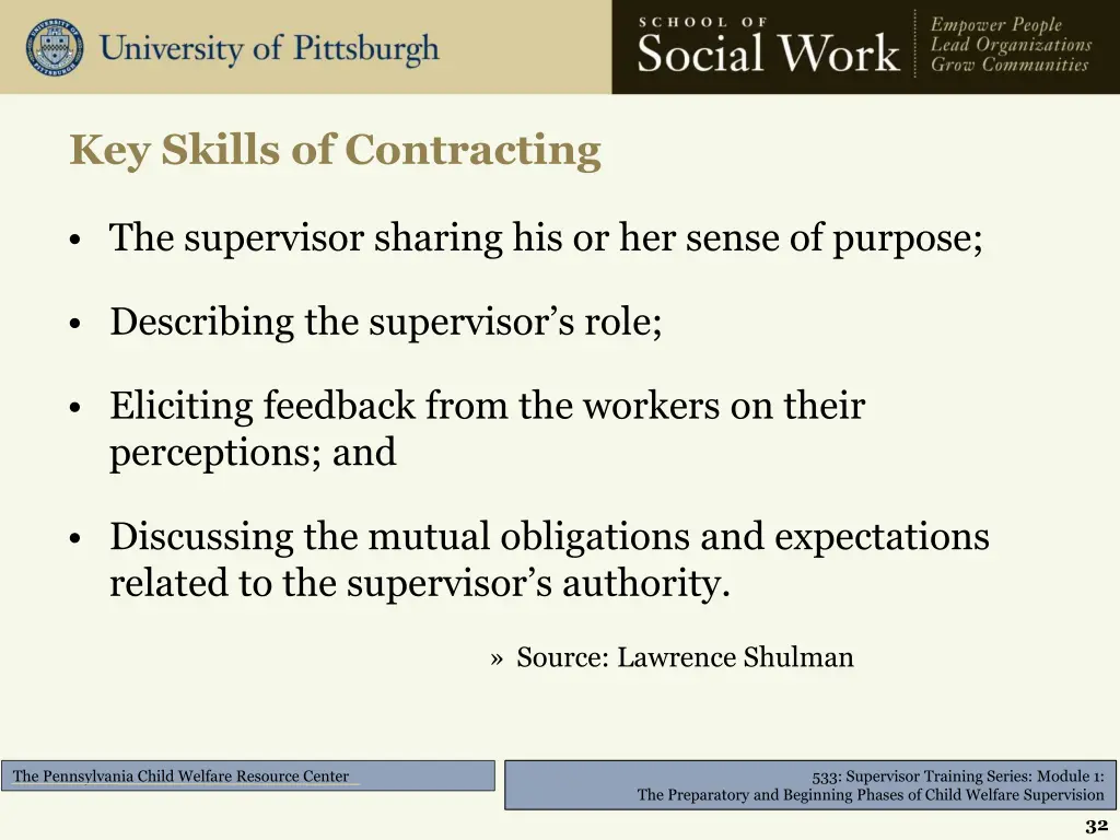 key skills of contracting