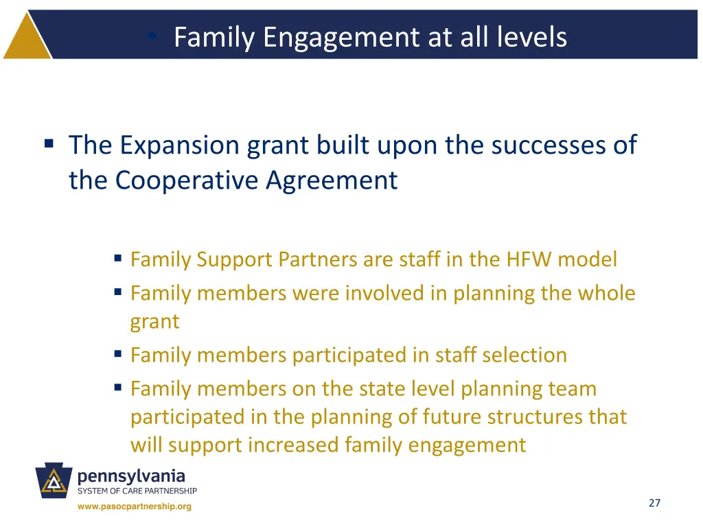 family engagement at all levels