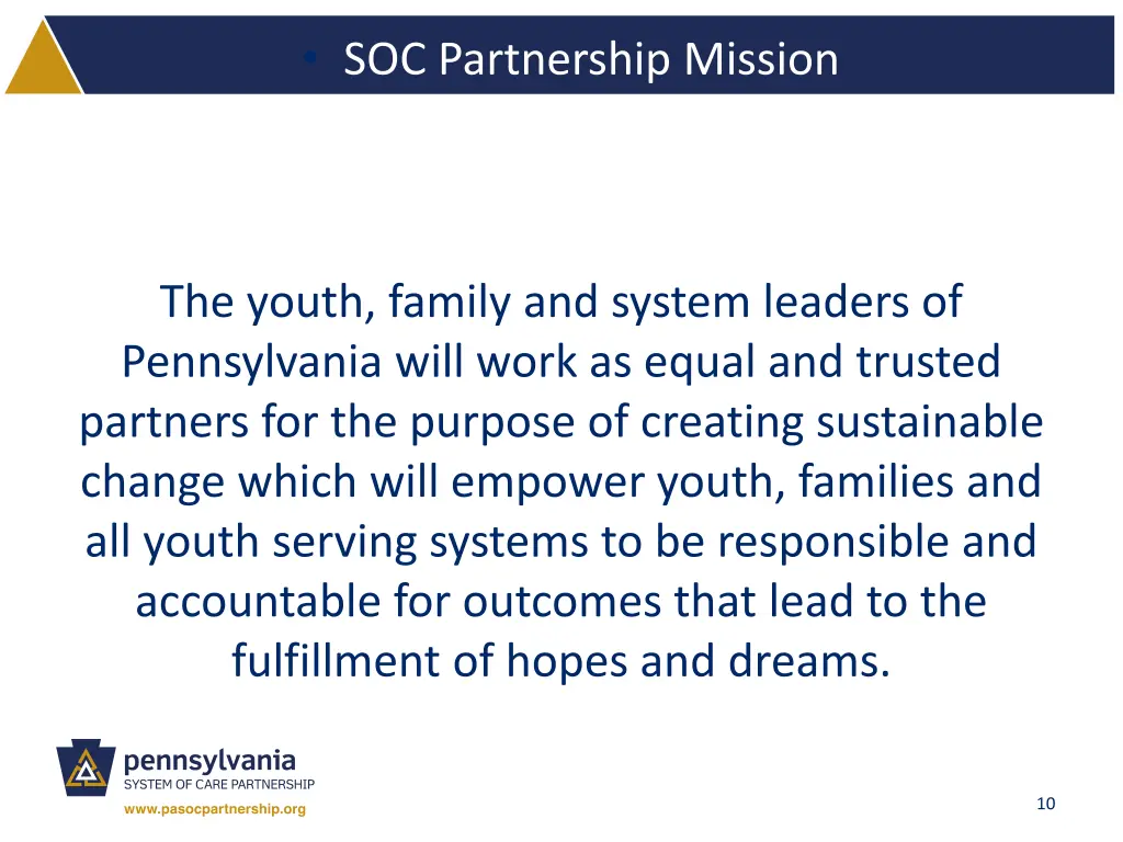 soc partnership mission