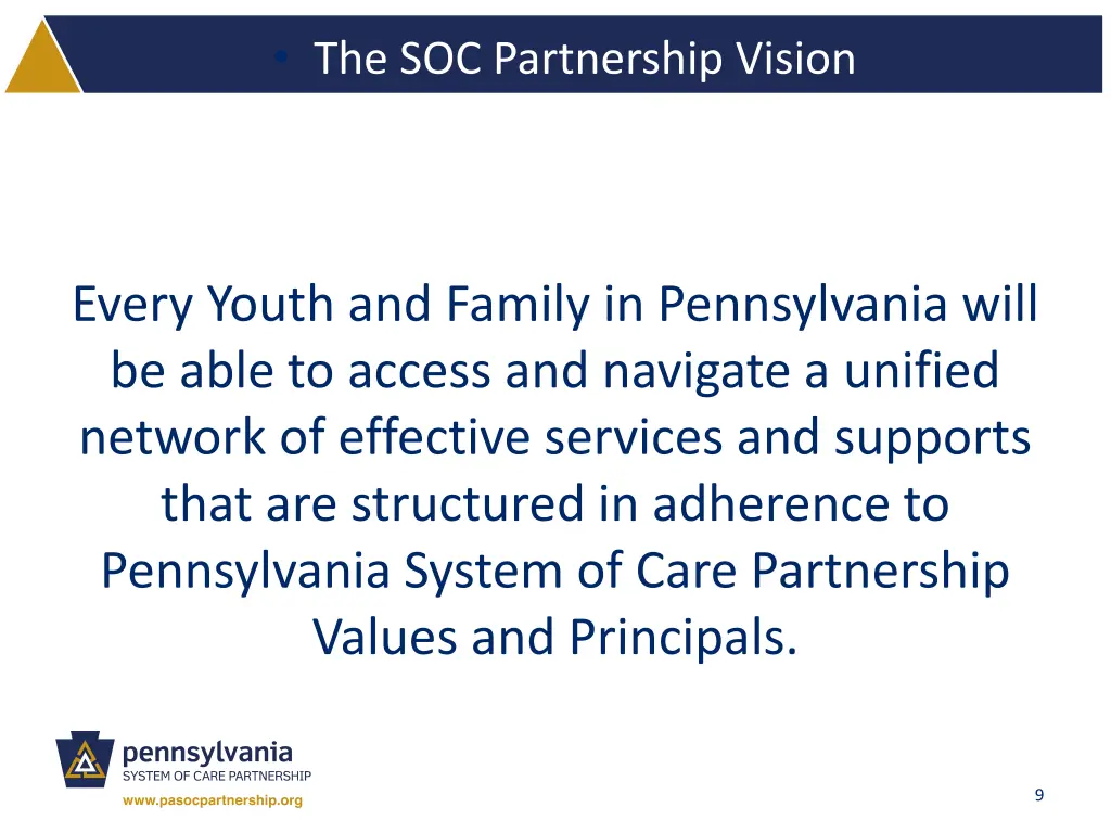 the soc partnership vision