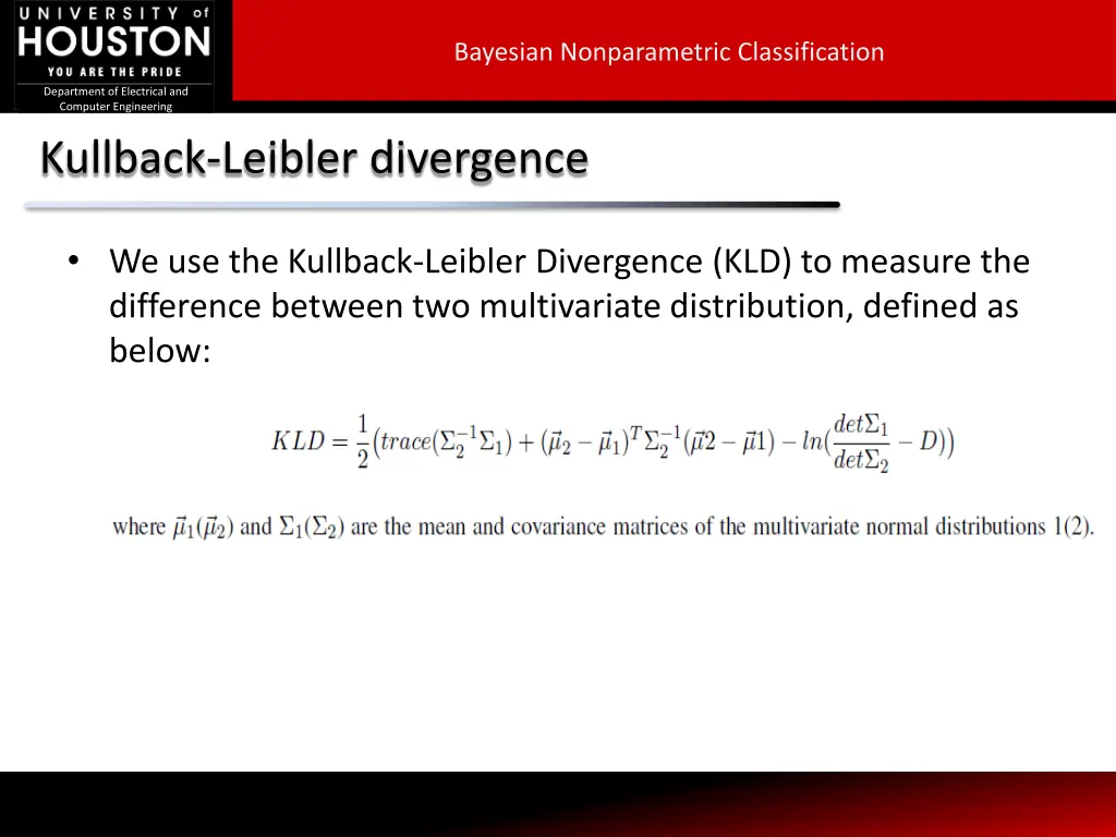 bayesian nonparametric classification 19