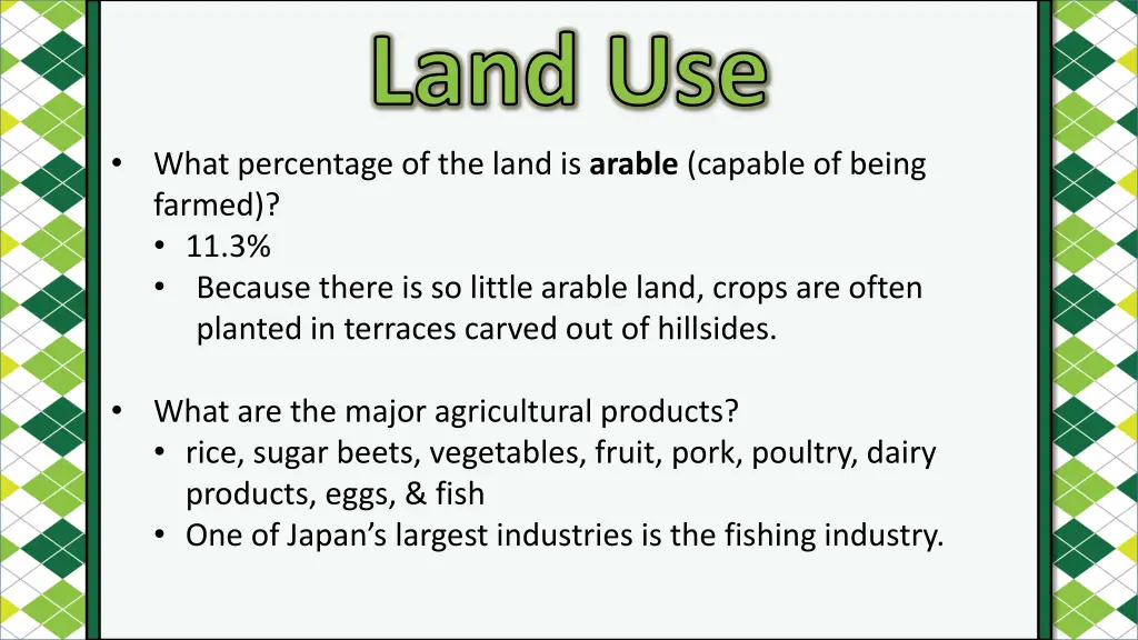 land use 2
