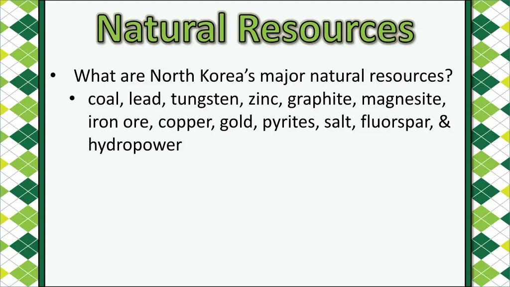natural resources 4