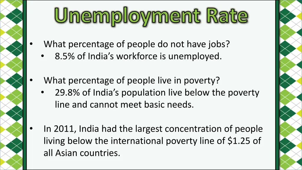 unemployment rate 1