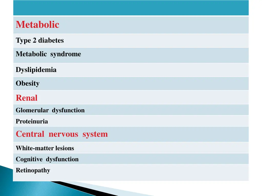 metabolic