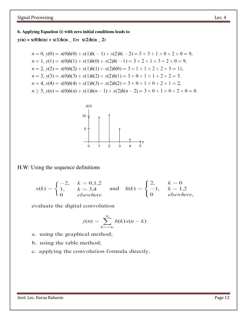 signal processing 11