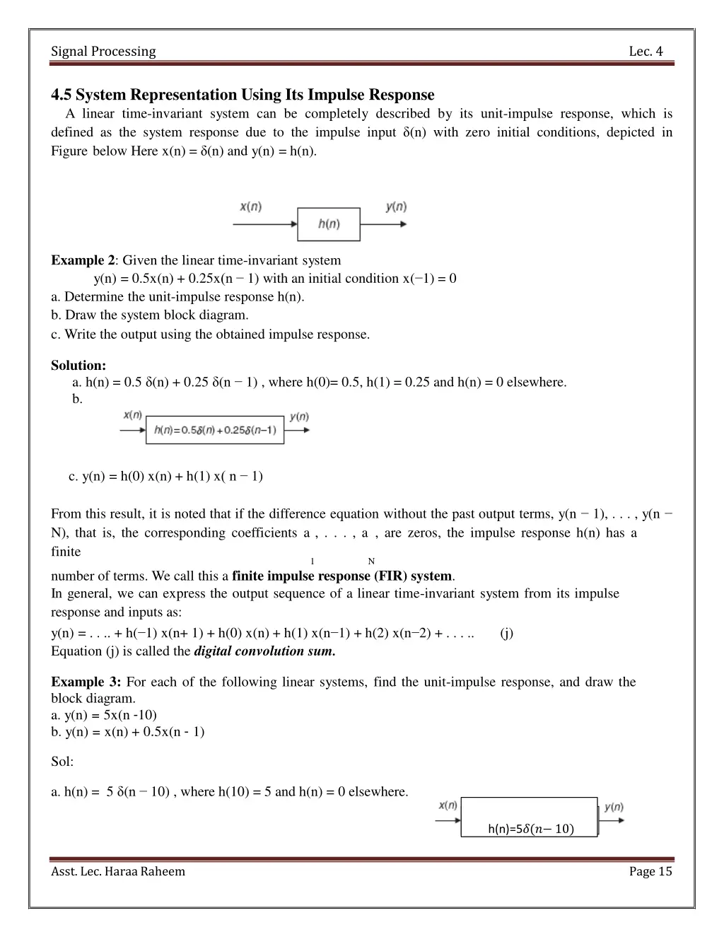 signal processing 14