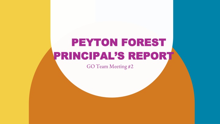 peyton forest peyton forest principal s report