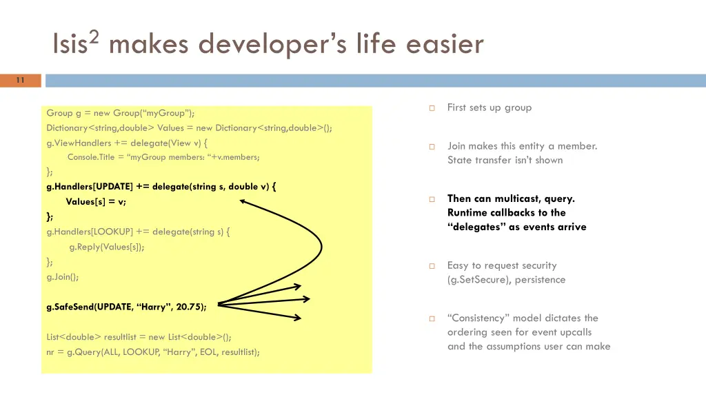 isis 2 makes developer s life easier 3