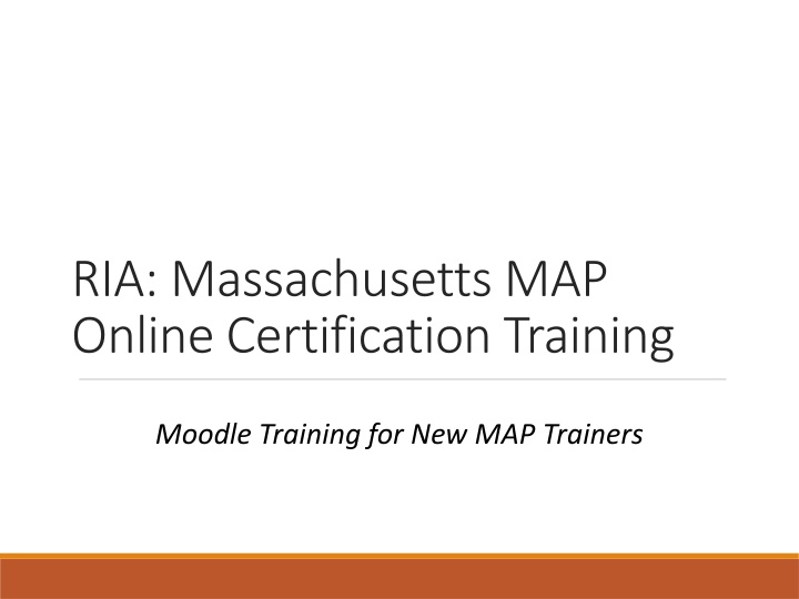 ria massachusetts map online certification