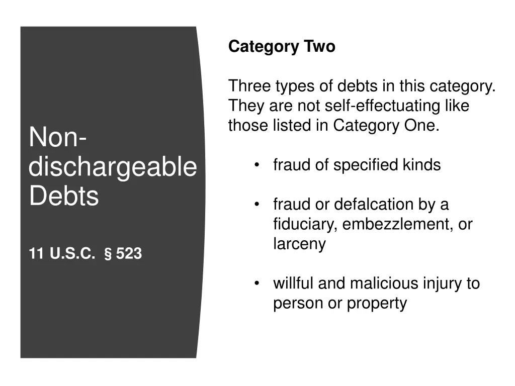 category two