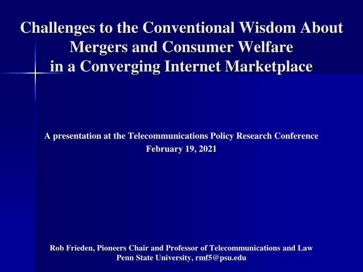 challenges to the conventional wisdom about