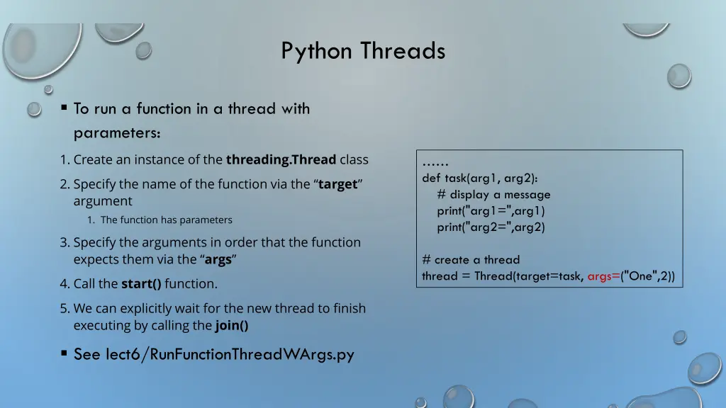 python threads 2