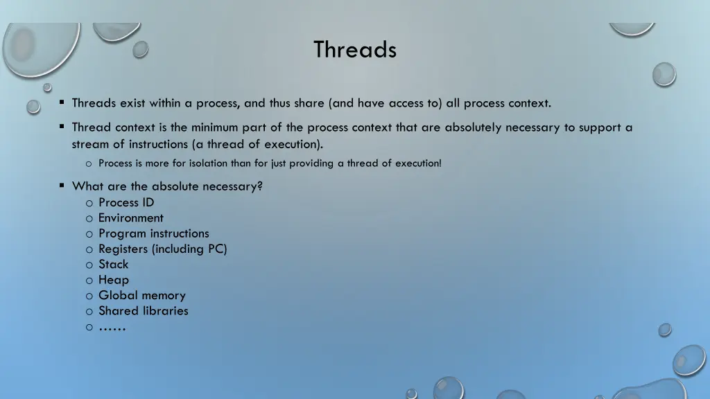threads