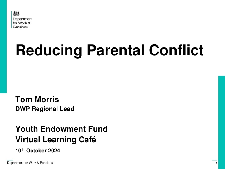 reducing parental conflict