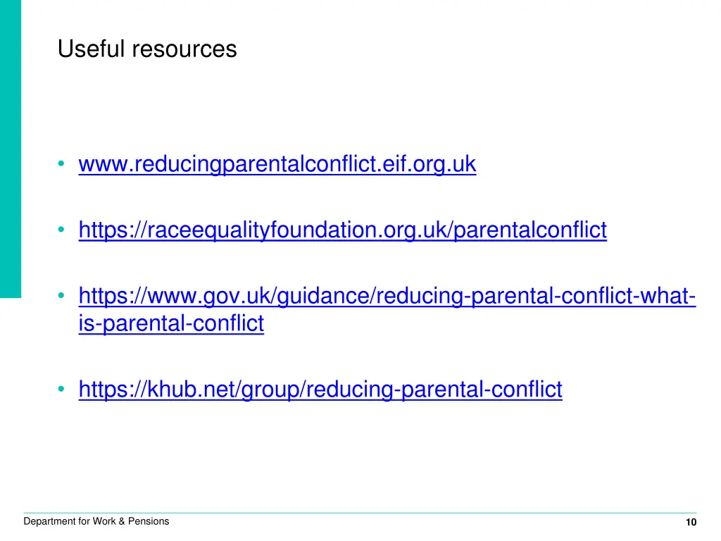 useful resources