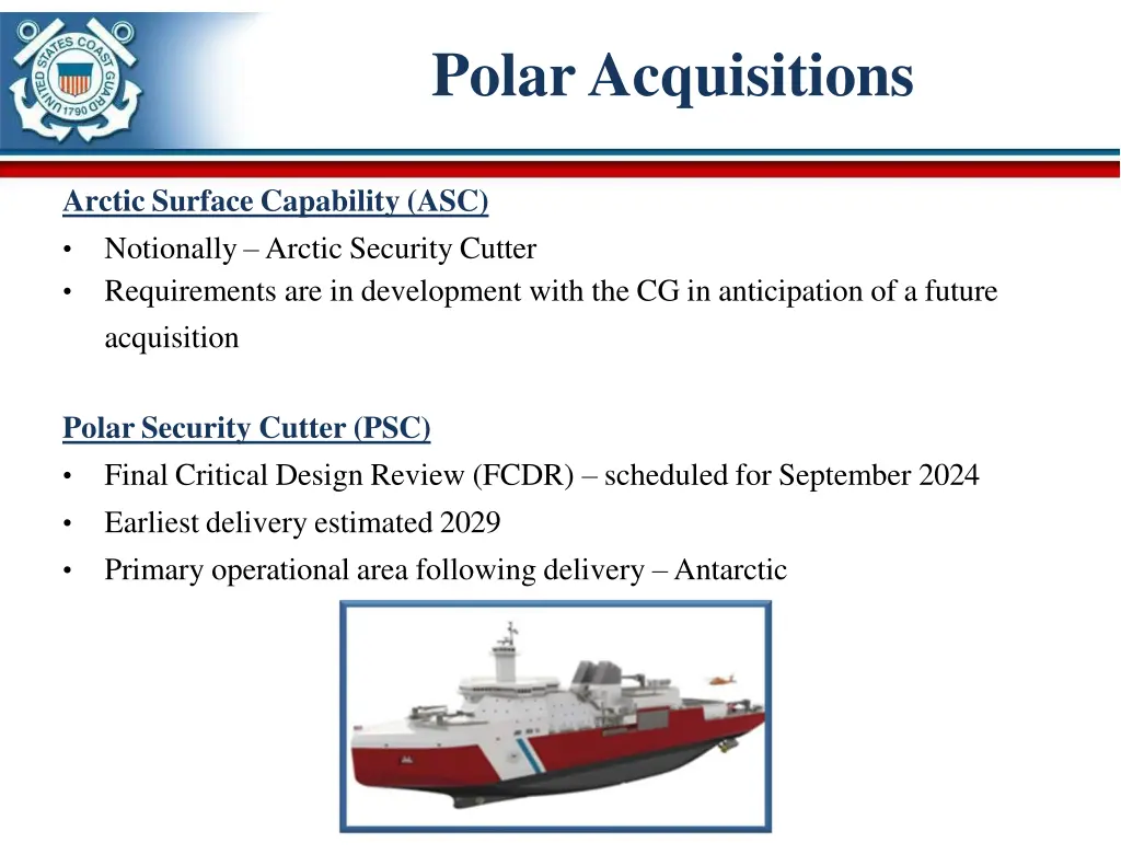 polar acquisitions