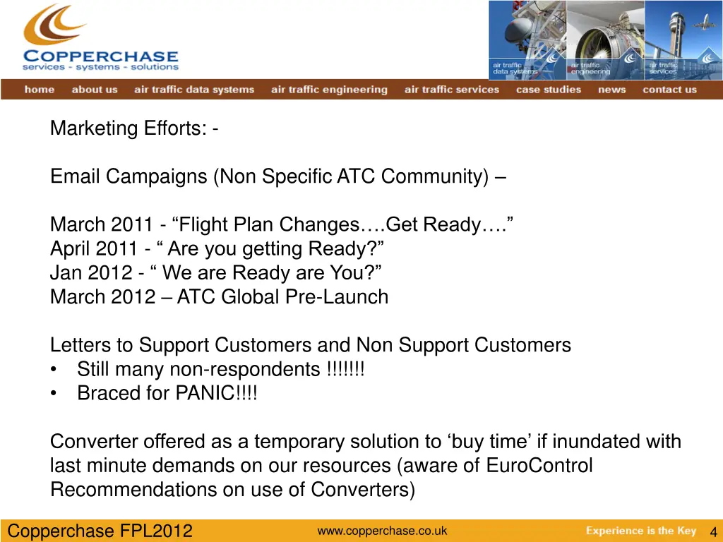 marketing efforts