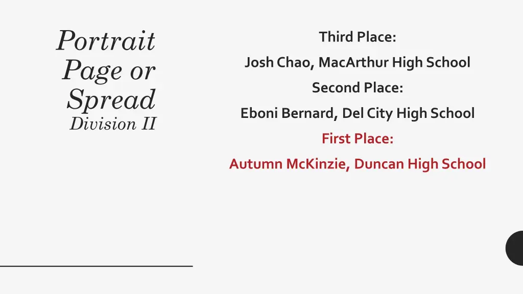 portrait page or spread division ii