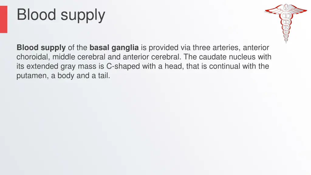blood supply
