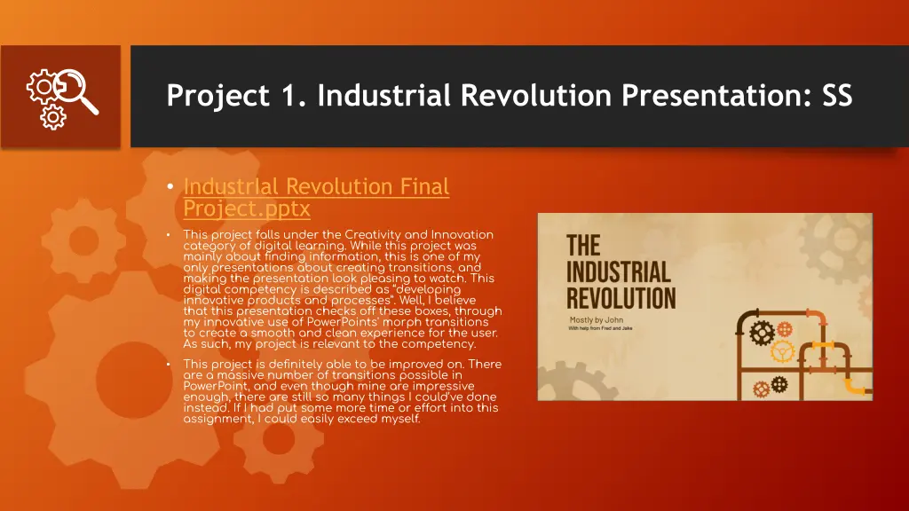 project 1 industrial revolution presentation ss