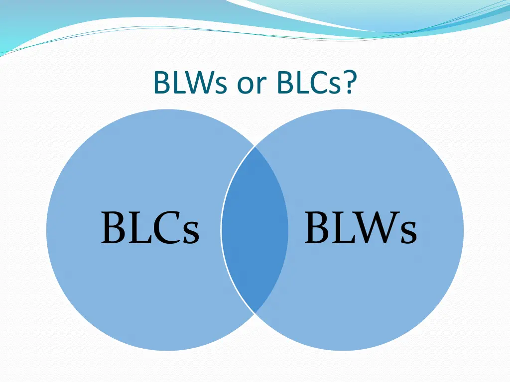 blws or blcs