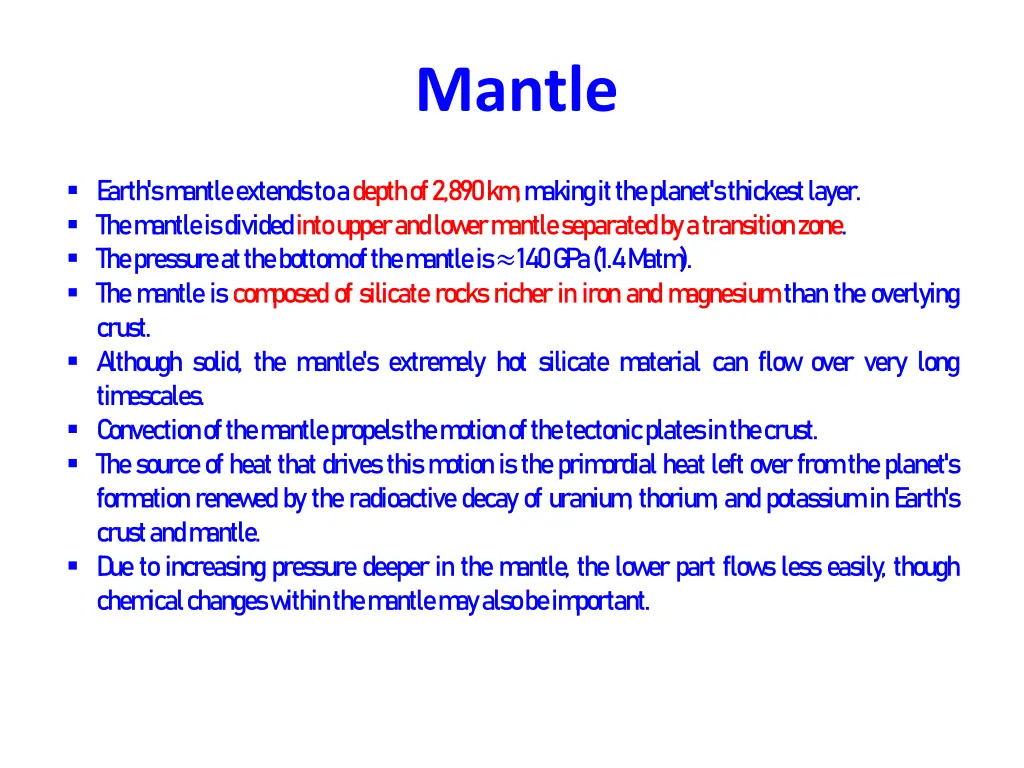 mantle