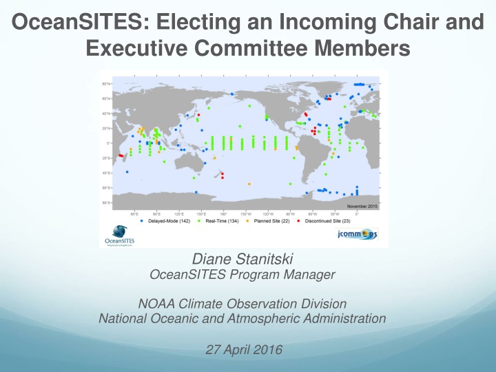 oceansites electing an incoming chair