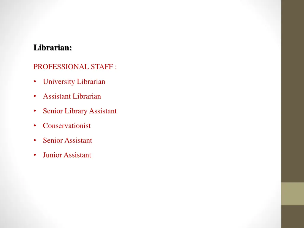 librarian