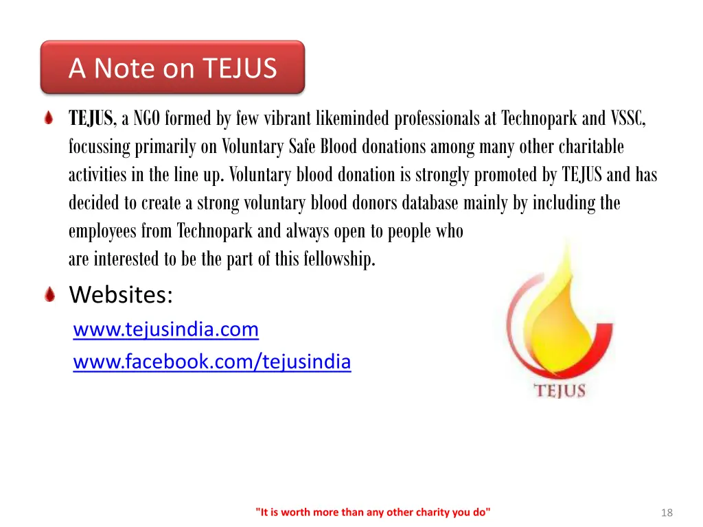 a note on tejus