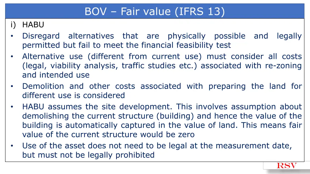 bov fair value ifrs 13 16