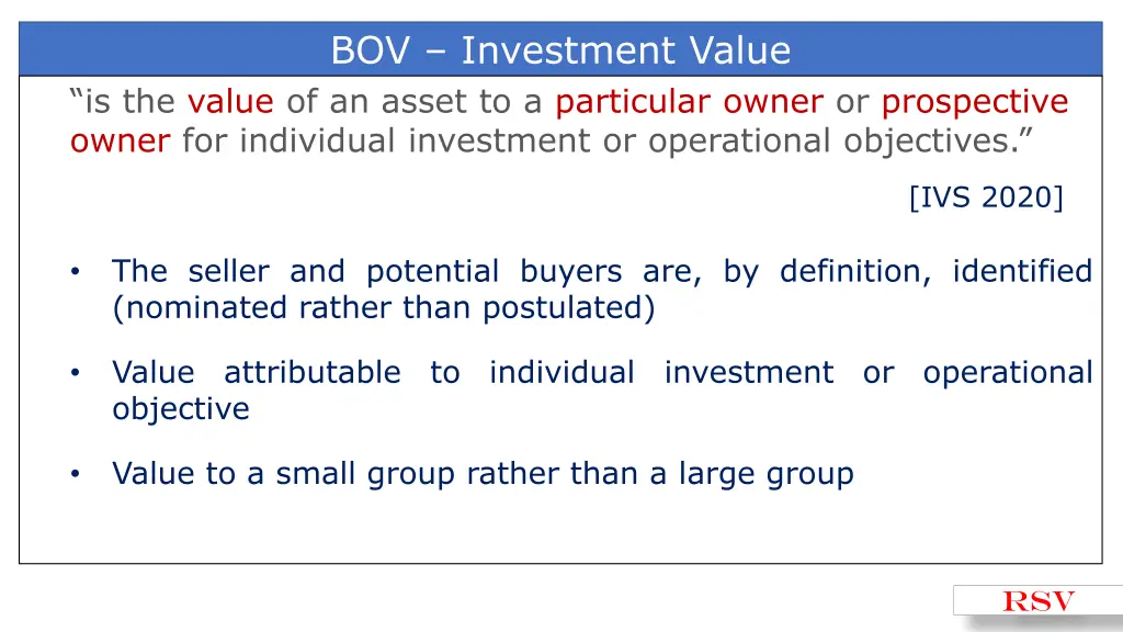 bov investment value