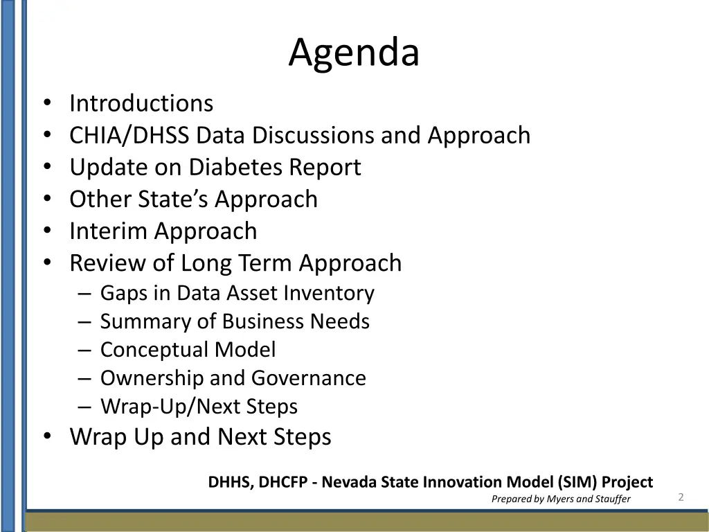 agenda