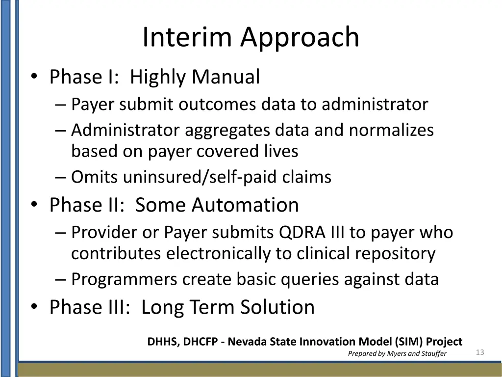 interim approach 2
