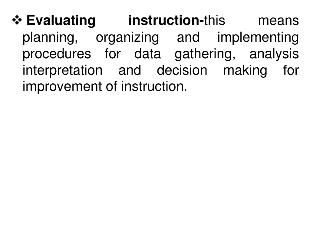 instruction this organizing for data and decision