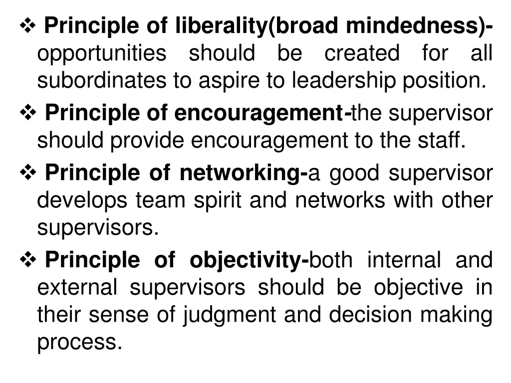 principle of liberality broad mindedness