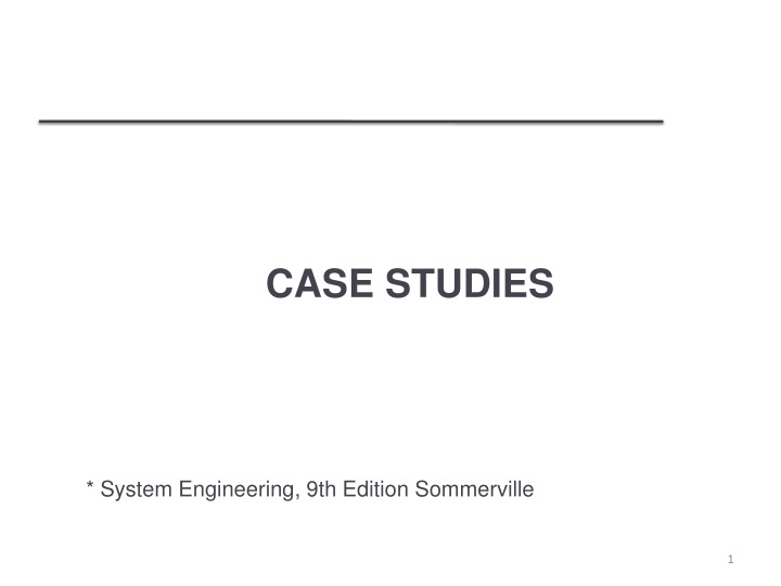 case studies