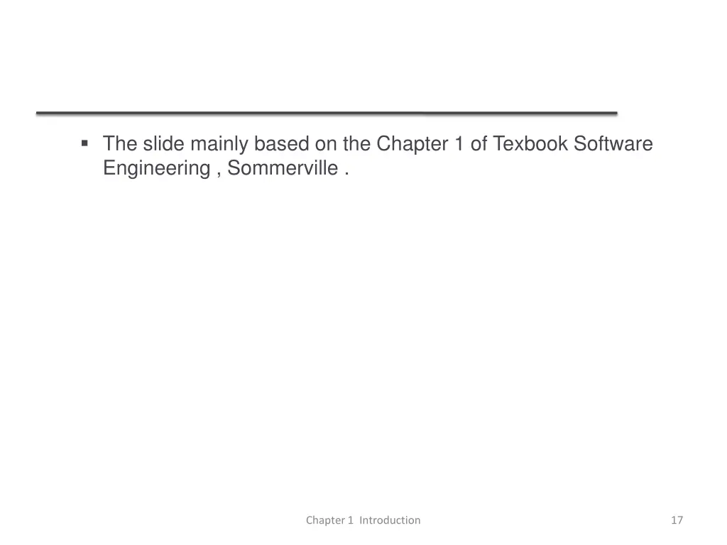 the slide mainly based on the chapter