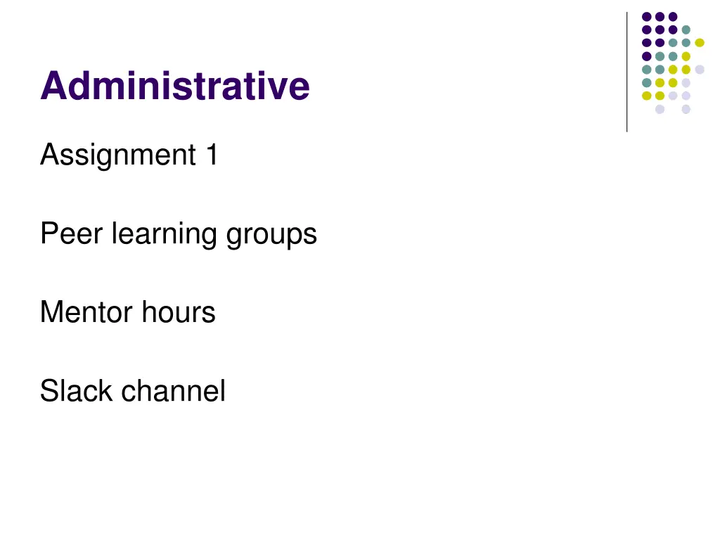 administrative