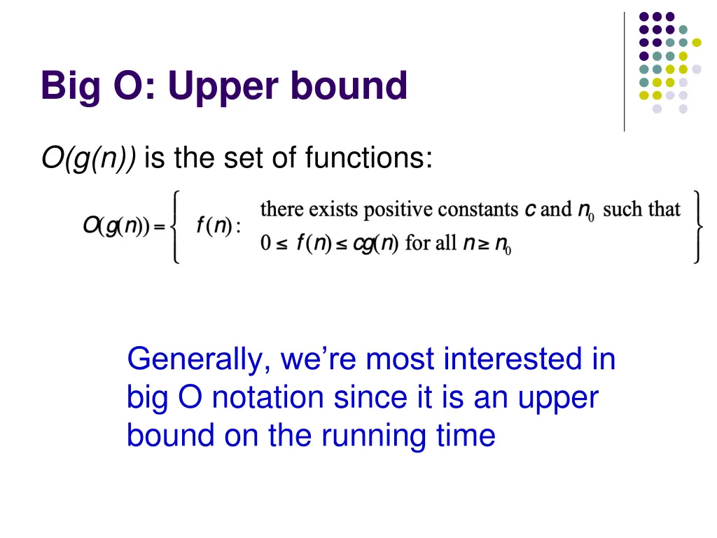 big o upper bound 4