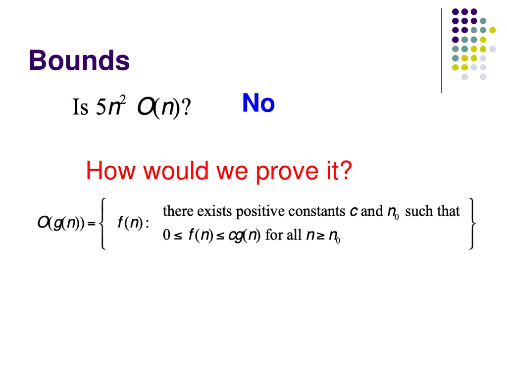 bounds