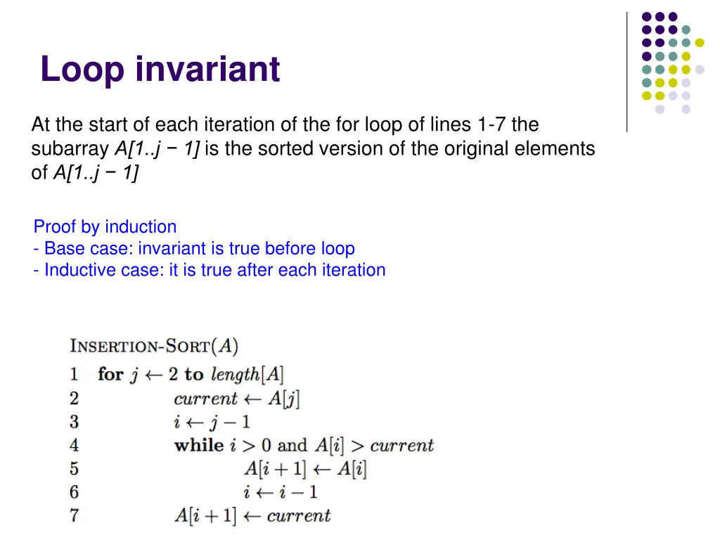 loop invariant 2