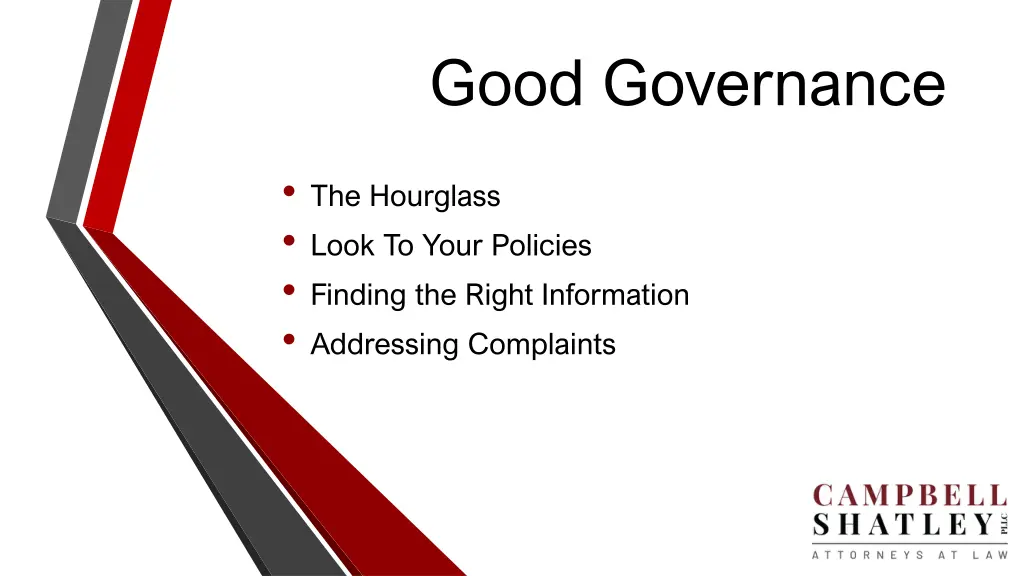 good governance