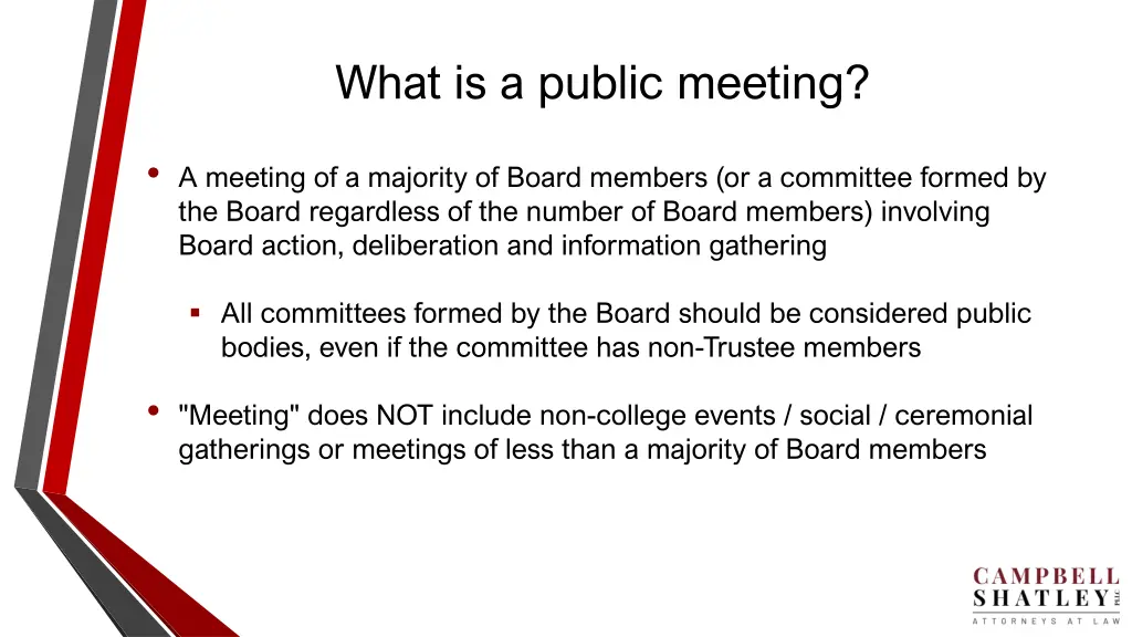 what is a public meeting