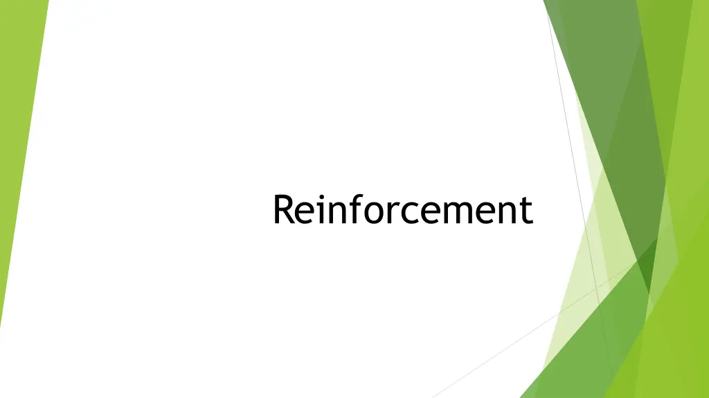 reinforcement